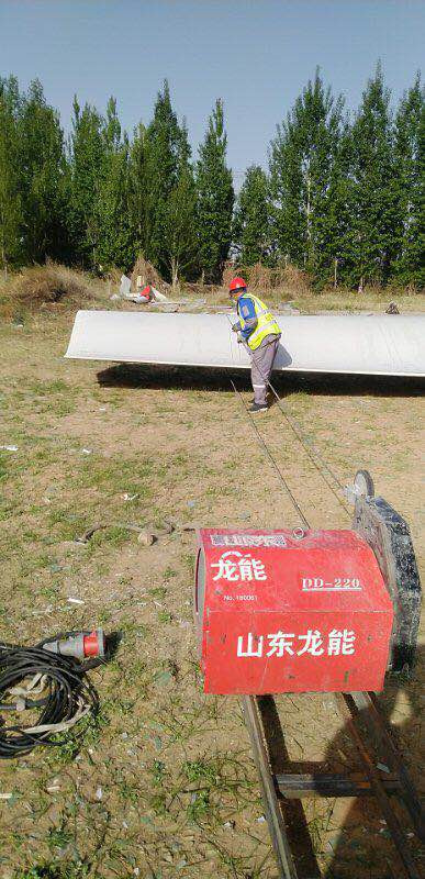 內(nèi)蒙古鄂爾多斯葉片環(huán)形切割