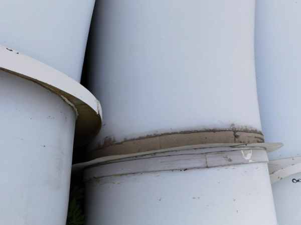 丹東退役機(jī)組、葉片處置現(xiàn)場(chǎng)