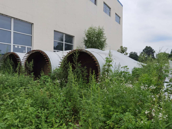 丹東退役機(jī)組、葉片處置現(xiàn)場(chǎng)