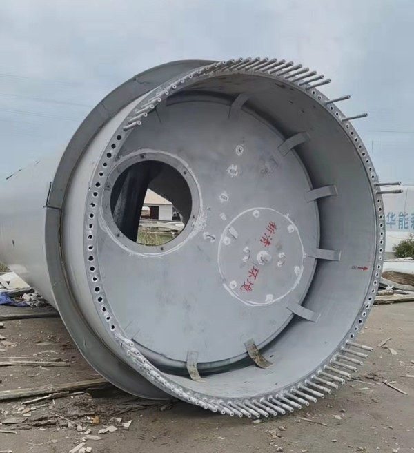 葉片回收處置現(xiàn)場(chǎng)