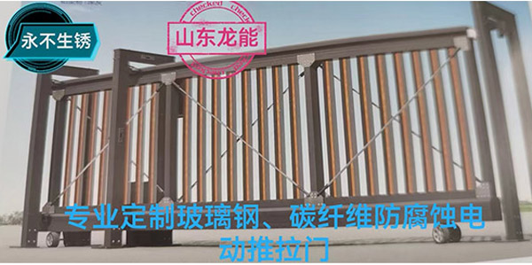 定制玻璃鋼、碳纖維防腐蝕電動(dòng)推拉門(mén)